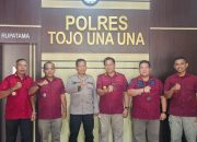 Kalapas Kelas IIB Ampana Kunjungan Koordinasi ke Polres Touna 