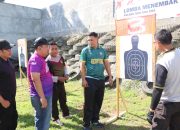 Sambut HUT Bhayangkara ke-79, Polres Touna Gelar Lomba Menembak