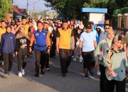 Meriahkan HUT Bhayangkara ke-79, Polres Touna Gelar Pementasan Seni Budaya, Olahraga Bersama, dan Bakti Kesehatan