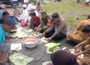 Kapolsek Bunta Hadiri Syukuran dan Doa Bersama Panen Raya Petani Simpang Raya