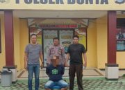 Aparat Polsek Bunta Amankan Seorang DPO Kasus Narkoba