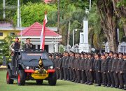 Kapolda Sulteng Pimpin Upacara HUT Bhayangkara ke-79