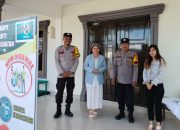 Polsek Ampana Kota Gelar Program Minggu Kasih di Gereja GKII Ampana