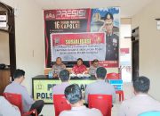 Kasikum Polres Banggai Sosialisasikan Bantuan Hukum Anggota Polri
