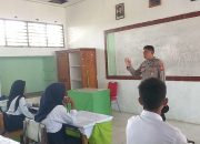 Kanit Binmas Polsek Lamala Sosialisasikan Bahaya Narkoba, Pergaulan Bebas dan Kenakalan Remaja Kepada Pelajar