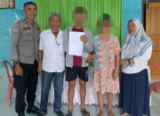 Bhabinkamtibmas Polsek Luwuk Damaikan Kasus KDRT