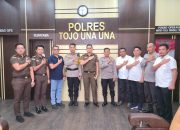 Kapolres Sambut Baik Kunjungan Kajari Touna Baru