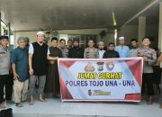 Sat Binmas Polres Touna Gelar Jumat Curhat di Masjid Assunah Desa Simoli