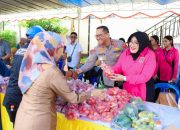 Polres Banggai Bersama Yayasan Kemala Bhayangkari Gelar Pasar Murah