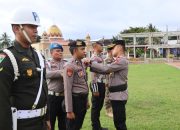 Wakapolres Banggai Pimpin Apel Gelar Pasukan Operasi Patuh Tinombala 2025
