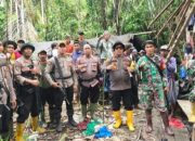 Polres Parigi Moutong Tertibkan Tambang Emas Tanpa Ijin di Desa Oncone Raya