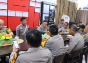 Wakapolres Touna Pimpin Anev Ops Patuh Tinombala 2025