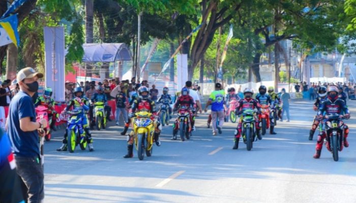 Polres Banggai Sukses Amankan Jalannya Ajang Balap Motor Banggai Cup Prix 3