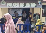 Puluhan Emak-emak Serbu Polsek Balantak Saat Gelar GPM