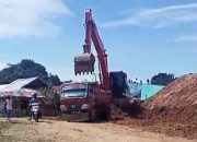 Kontraktor CV. Assabi Konstuksi, Diduga Bangun Peningkatan Jalan Ruas Desa Baulu-Bangkagi Touna Anggaran Rp14 M Asal-Asalan dan Tidak Membayarkan Sisa Sewa Mobil Damp Truck Rp35 Juta