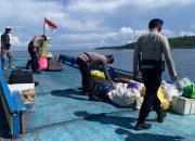 Satpolairud Polres Touna Rutin Patroli di Pelabuhan Belanda