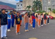 Satlantas Polres Banggai Gelar Latkatpuan Bagi Pelajar Yang Tergabung Dalam PKS