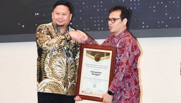 Pemkab Banggai Raih Penghargaan GM-DTGI 2025