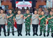 Pangdam XXIII/Palaka Wira Kunker Perdana ke Mapolda Sulteng Perkuat Sinergitas
