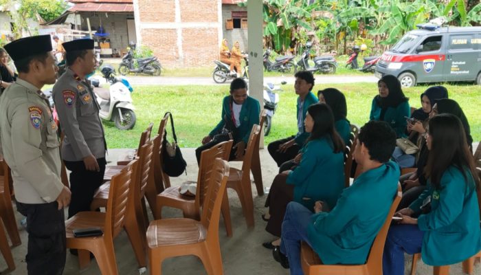 Tim Da’I Polri Bangun Sinergitas Bersama Mahasiswa Unsimar Poso Tangkal Radikalisme