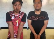 Aparat Polsek Bumi Raya Tangkap Dua Pria Pelaku Curanmor 
