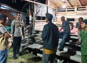 Kapolres Touna Cek Sejumlah Poskamling Bangun Kemitraan Dengan Warga