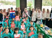Bunda PAUD Banggai Kunjungi Daerah Terpencil di Dusun Tombiobong