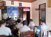 Bidang SDM Polres Touna Supervisi di Polsek Tojo