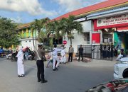 Satlantas Polres Banggai Bersama Siswa-Siswi PKS Strong Point di Jalan Raya