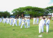 Sebanyak 71 Personel Polres Banggai Ikuti Ujian Bela Diri Polri