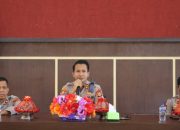 Kapolres Touna Pimpin Pelatihan Aplikasi FASIH Bagi Bhabinkamtibmas