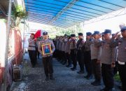 Polres Banggai Gelar Upacara Pemakaman Purnawirawan AKBP Said Musu