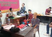 Polsek Bualemo Limpahkan Tersangka Kasus Penganiaayaan ke Kejari Banggai