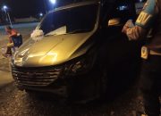 Pengendara Sepeda Motor dan Mobil Terlibat Lakalantas di Nuhon
