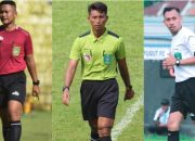 Tiga Personel Polda Sulteng Terpilih Wasit Sepak Bola Berlisensi Nasional
