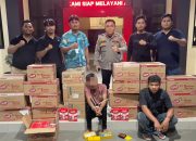 Polres Banggai Tangkap Seorang Pria Pelaku Pencuri Barang Milik Perusahaan