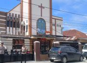 Aparat Polsek Ampana Kota Rutin Patroli Dialogis di Gereja-Gereja