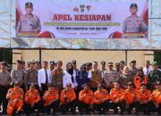 TNI-Polri Bersama Pemkab Touna Gelar Apel Siaga Tanggab Darurat Bencana