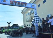 Meriahkan HUT ke-80 Korps Brimob Polri, Kapolda Sulteng Lepas Peserta Offroader