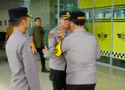 Usai Rakor di Banggai, Kapolres  Antar Kepulangan Kapolda Sulteng Menuju Kota Palu 