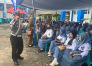Satlantas Polres Banggai Sosialisasikan Tertib Berlalu Lintas Kepada Pelajar