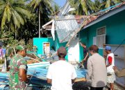 Akibat Diterjang Angin Puting Beliung 7 Bangunan di Bunta Rusak Parah